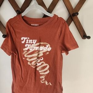 Old Navy Kids Tiny Tornado Tee - Rust